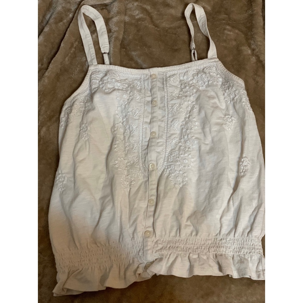 Cream AE tank size Small